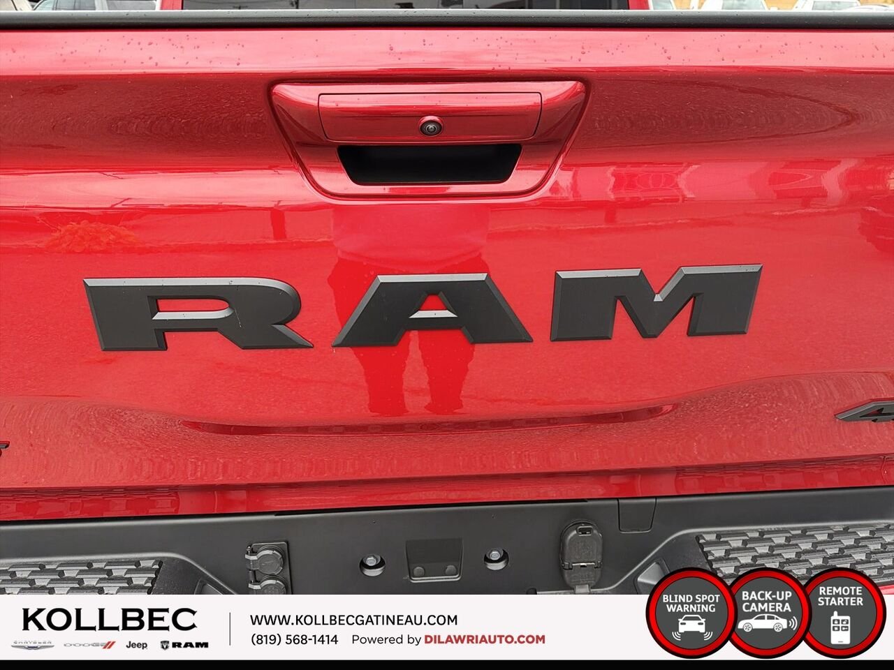 2026 RAM 1500 261330 | Sport cabine d'équipe 4x4 caisse de 5 pi 7 po Molten Red Pearl Gatineau - photo #6