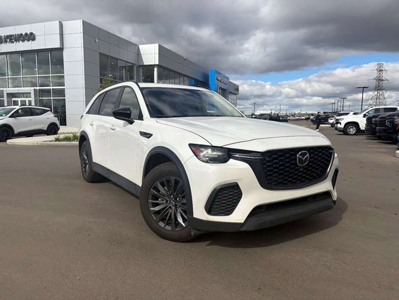 2025 Mazda CX-70 MHEV GS-L AWD White Sherwood Park - photo #1