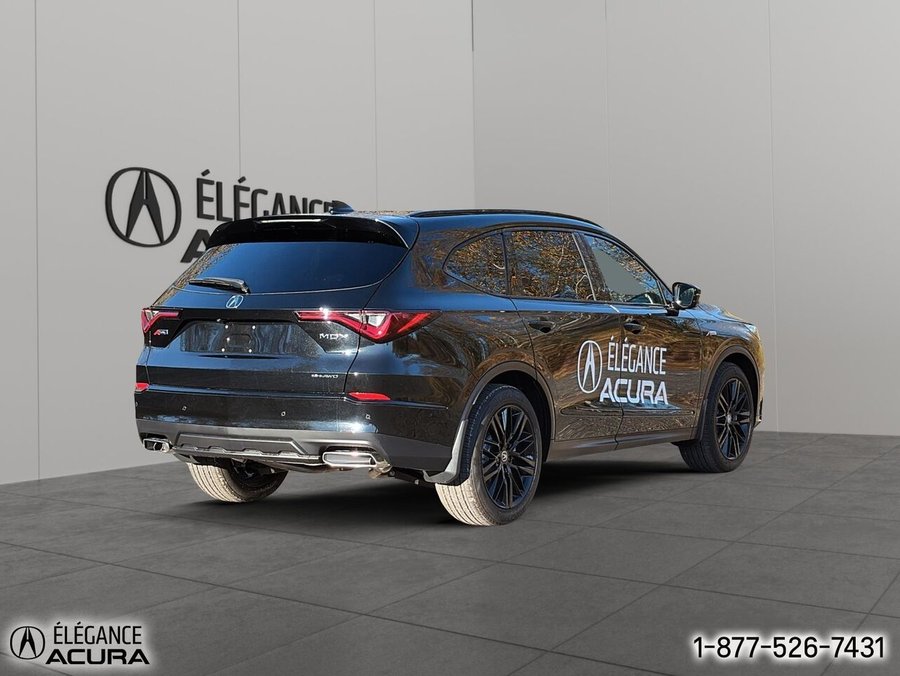 ACURA MDX A-SPEC PLATINUM ÉLITE 2026 Noir majestueux nacré