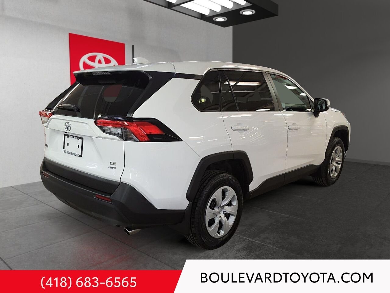 Toyota RAV4 100234A | LE, AWD 2023 Blanc Québec - photo #3
