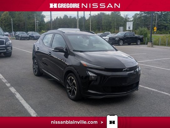 2022 Chevrolet Bolt EUV Premier 100% ELECTRIQUE 397 KM AUTONOMIE Black