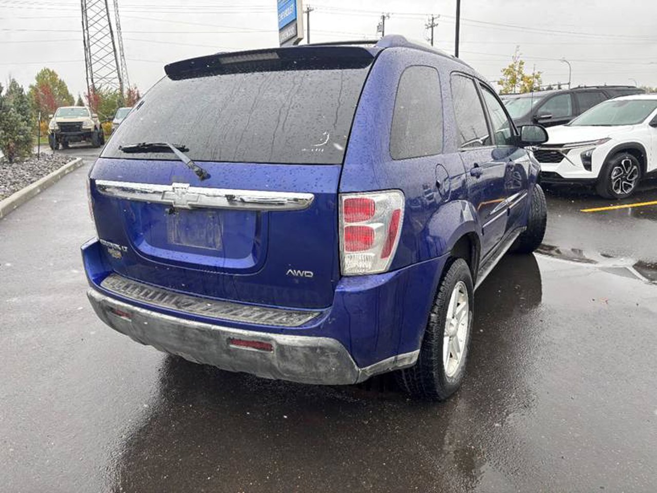 2005 Chevrolet Equinox 4dr AWD LT Blue Sherwood Park - photo #4