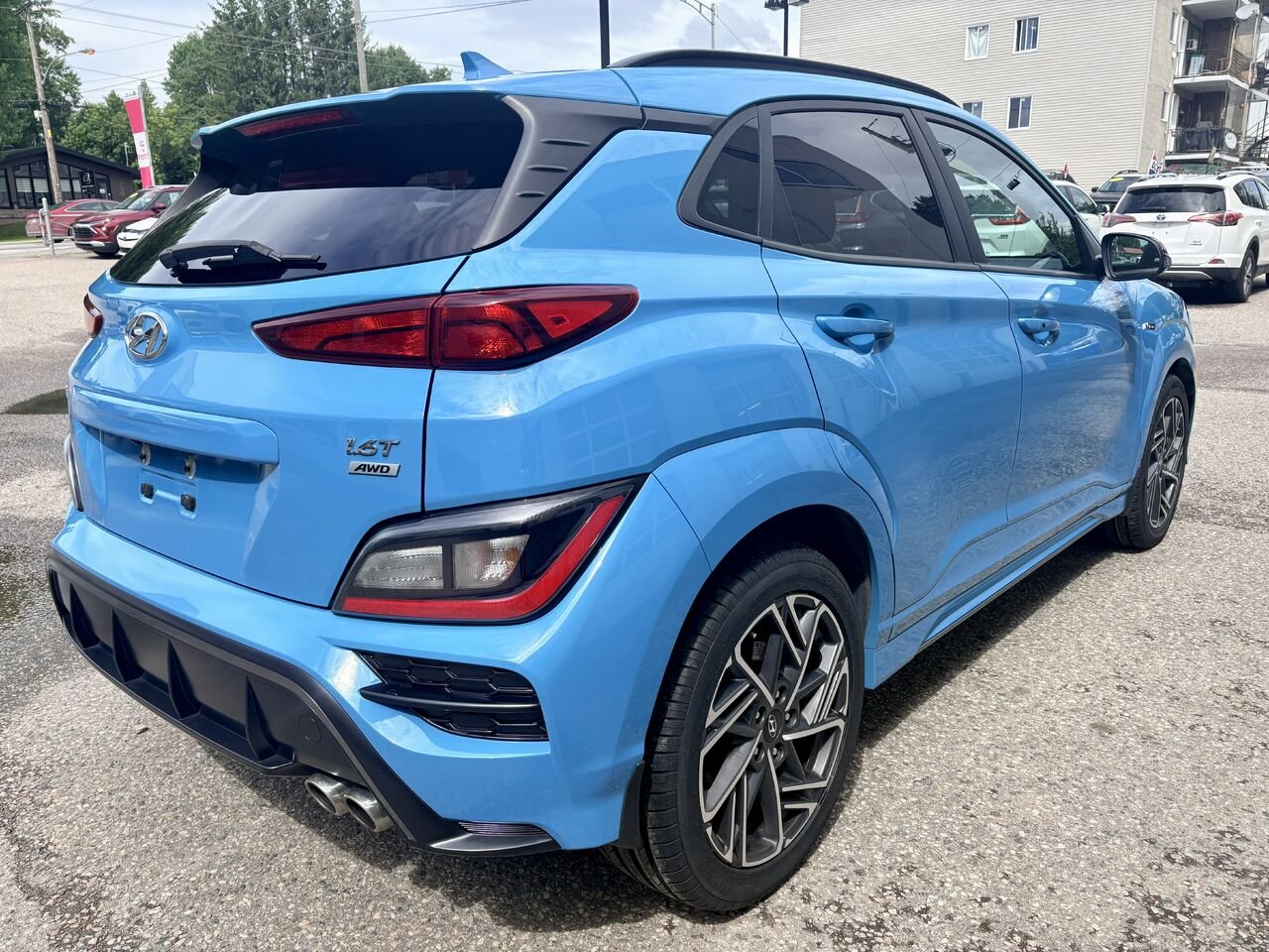 2022 HYUNDAI KONA Blue Mont-Laurier - photo #4
