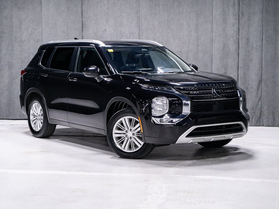 2024 Mitsubishi Outlander SE S-AWC 7 PLACES TOIT PANORAMIQUE Black
