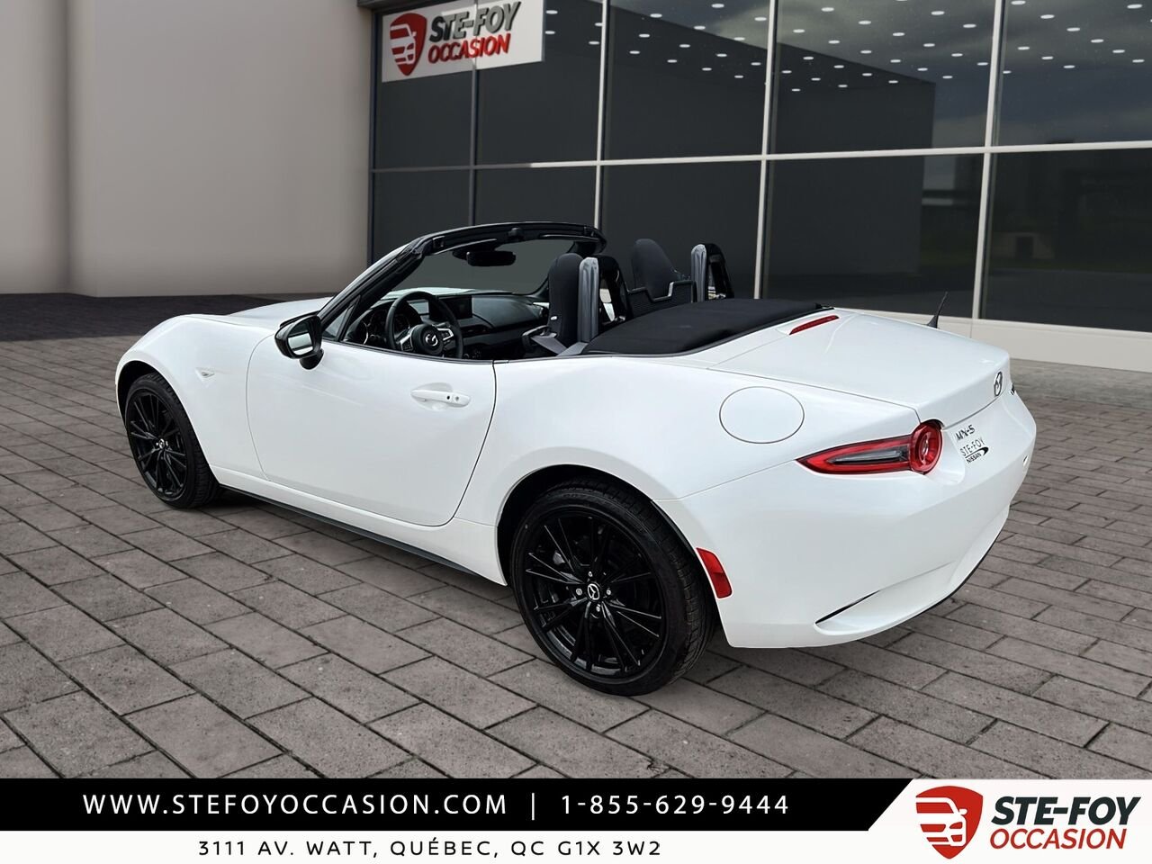 2025 Mazda MX-5 GS-P MIATA CLUB White Québec - photo #2