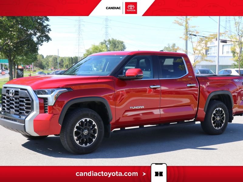 Toyota Tundra TR04348 | Limited AWD - CUIR - NAV - TOIT OUVRANT - MAGS 2024 Rouge Laval - photo #2