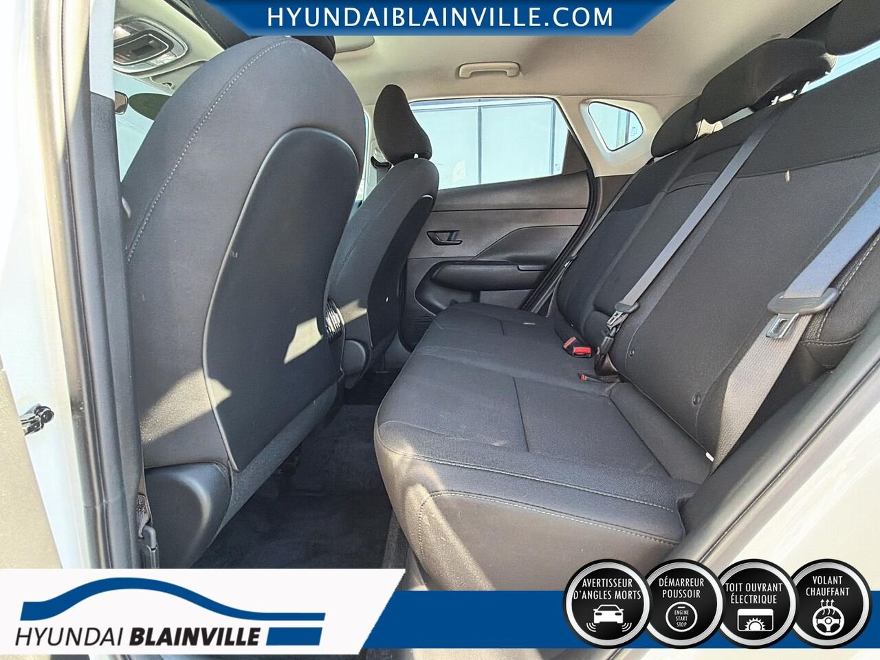 2025 Hyundai Kona White Blainville - photo #18