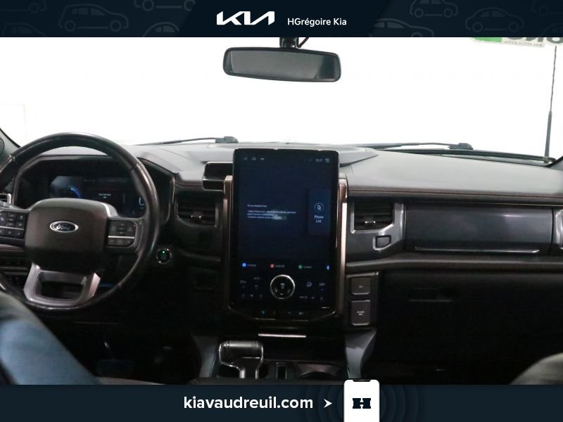 Ford F150 KA8110A | LARIAT AWD A/C CUIR GR ELECT MAGS CAM RECUL BLUETO 2023 Noir Laval - photo #17