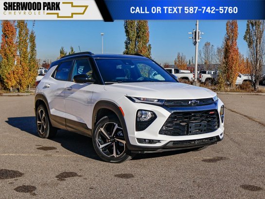 2023 Chevrolet Trailblazer RS AWD 1.3L | Sunroof | Remote Start White