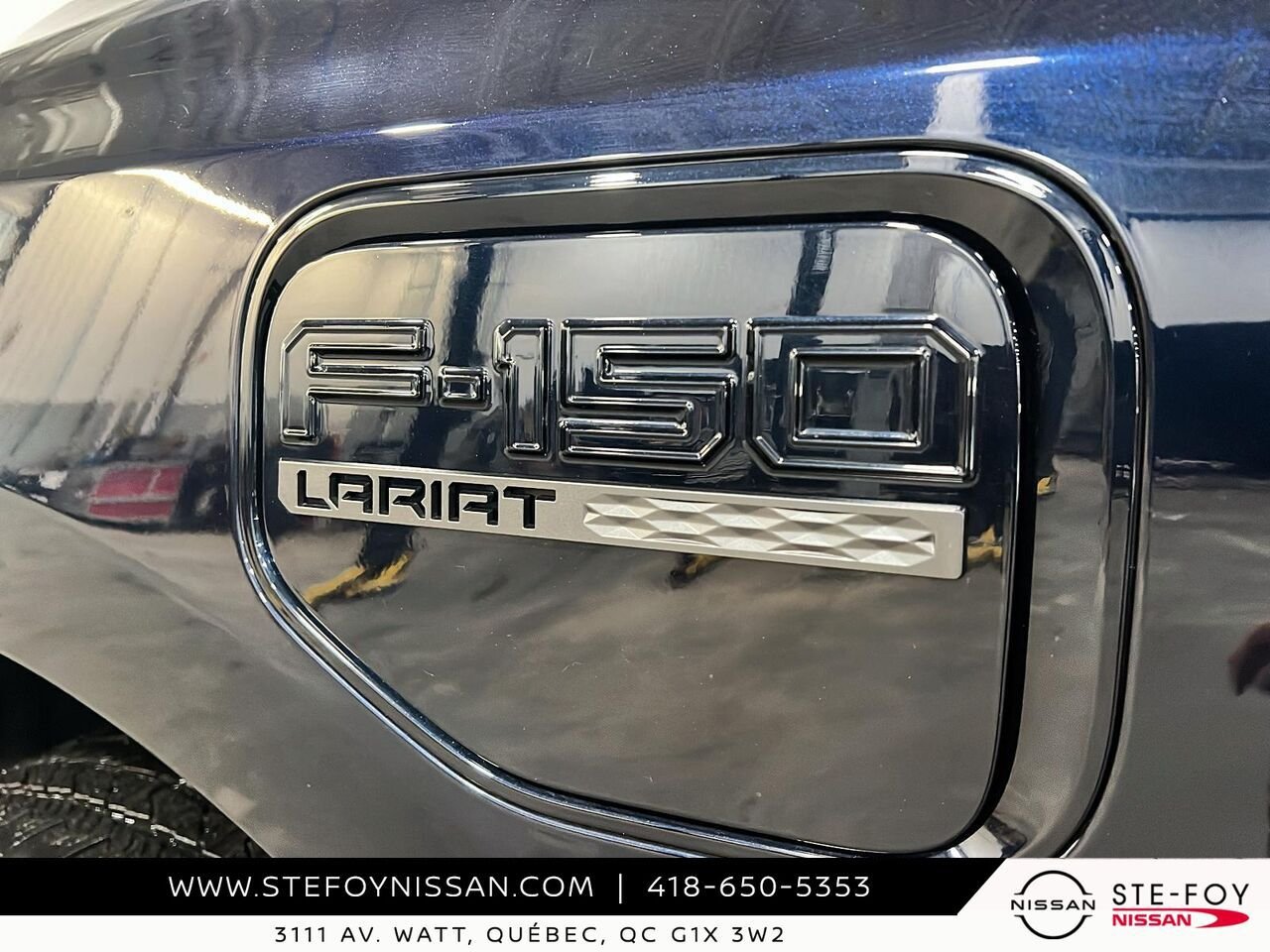 Ford F-150 Lightning GROUPE 510 A, standard range 2023 Bleu Ste-Foy - photo #24