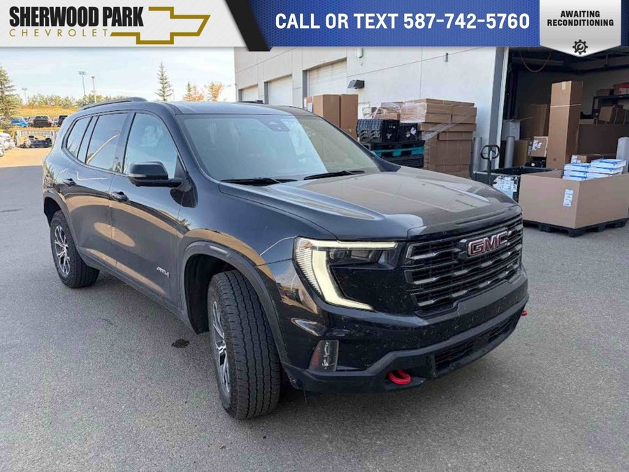 2025 GMC Acadia AT4 2.5L | Heated Seats Black