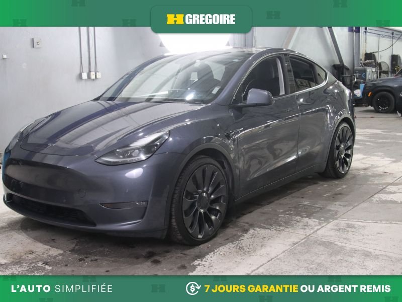 2023 Tesla Model Y Grey Laval - photo #2
