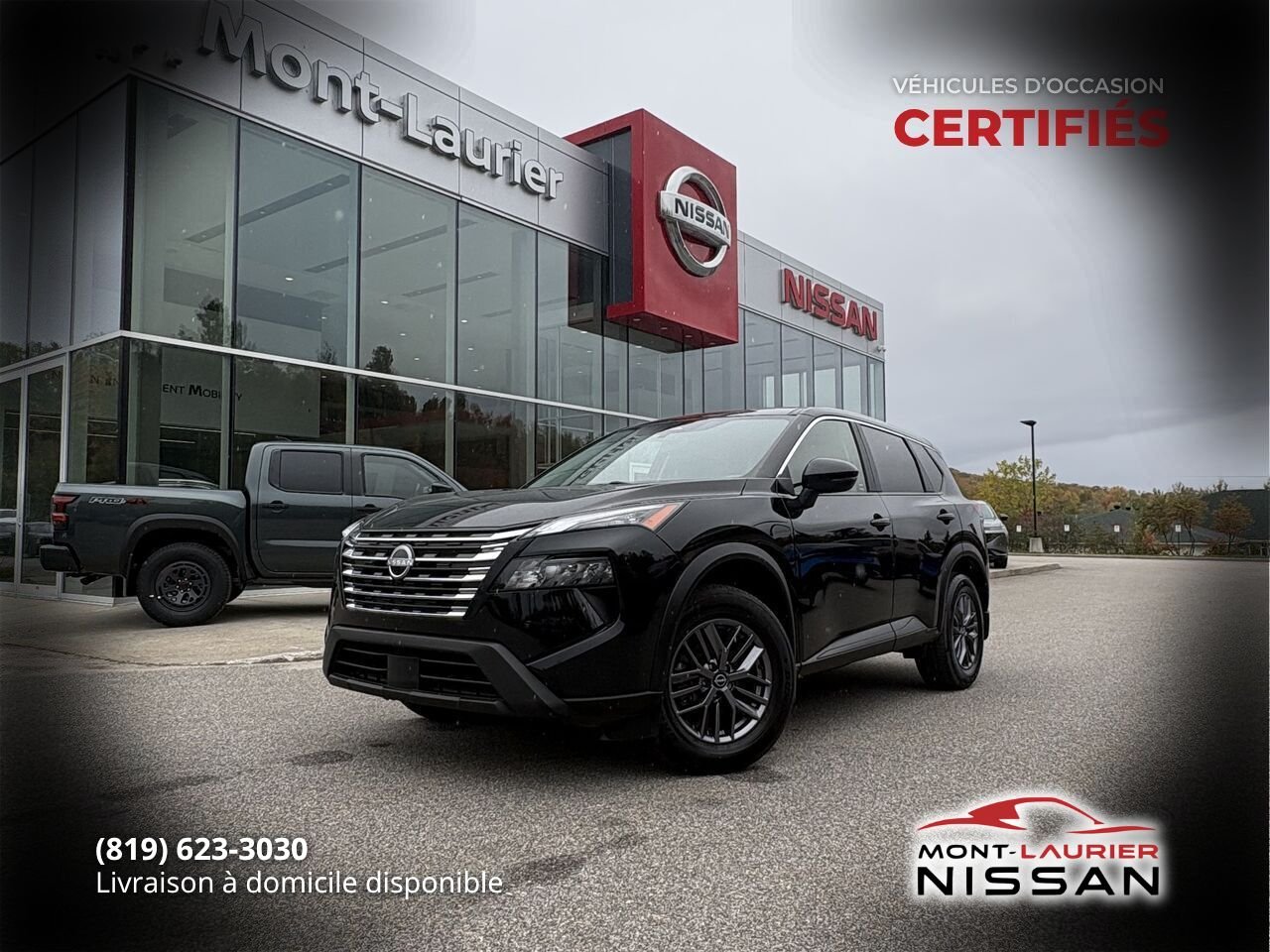 2024 Nissan Rogue S Black Mont-Laurier - photo #0