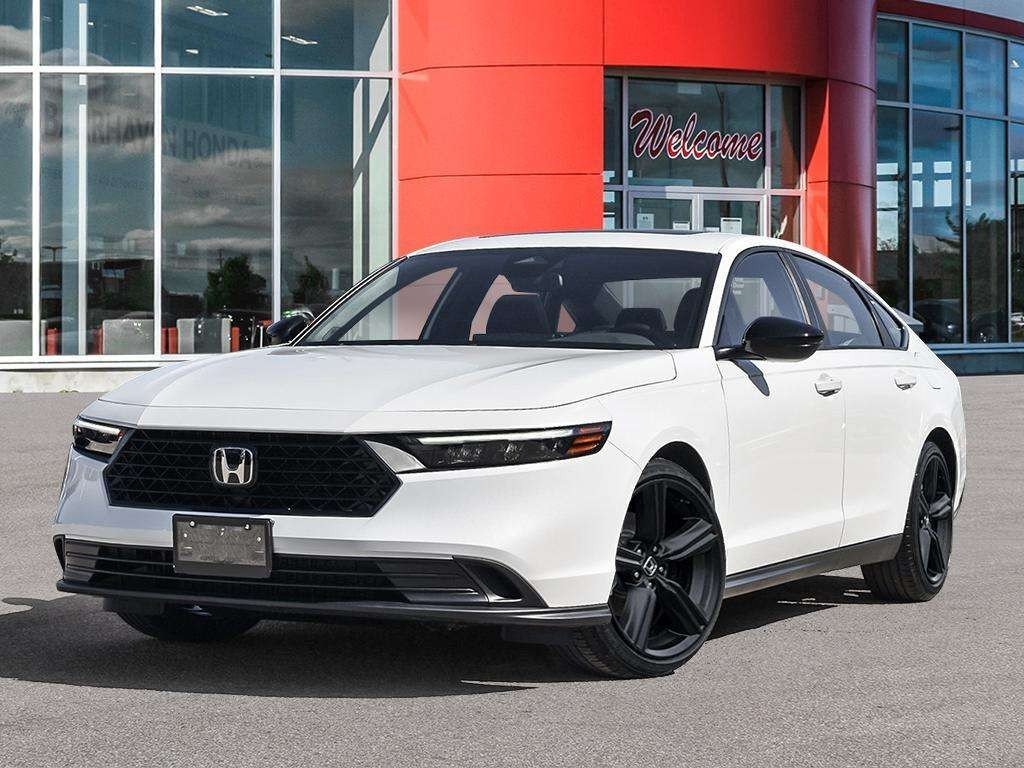 2026 Honda Accord Hybrid Sport-L eCVT Hybrid Sedan Platinum White Pearl Ottawa & Gatineau - photo #0