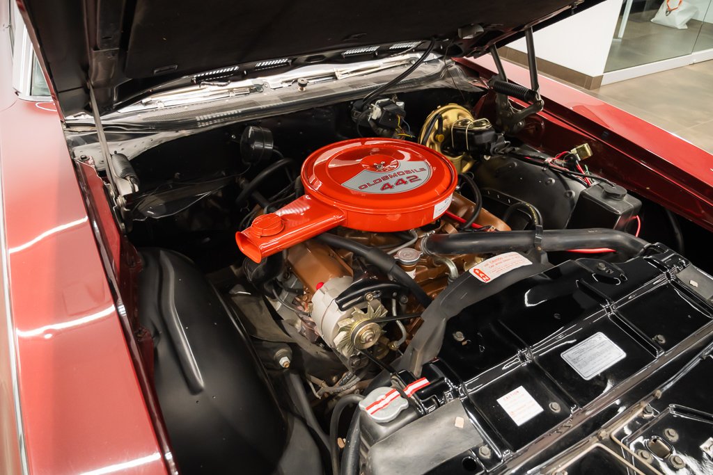 Oldsmobile 442 1969 Rouge Montréal - photo #24
