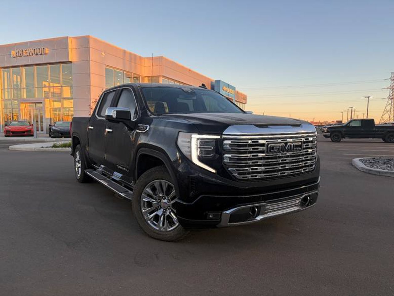 2023 GMC Sierra 1500 4WD Crew Cab 147 Denali Black Sherwood Park - photo #1