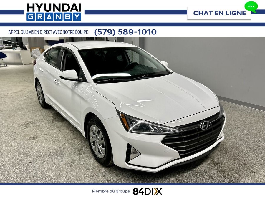 Hyundai Elantra Essential 2020 Blanc