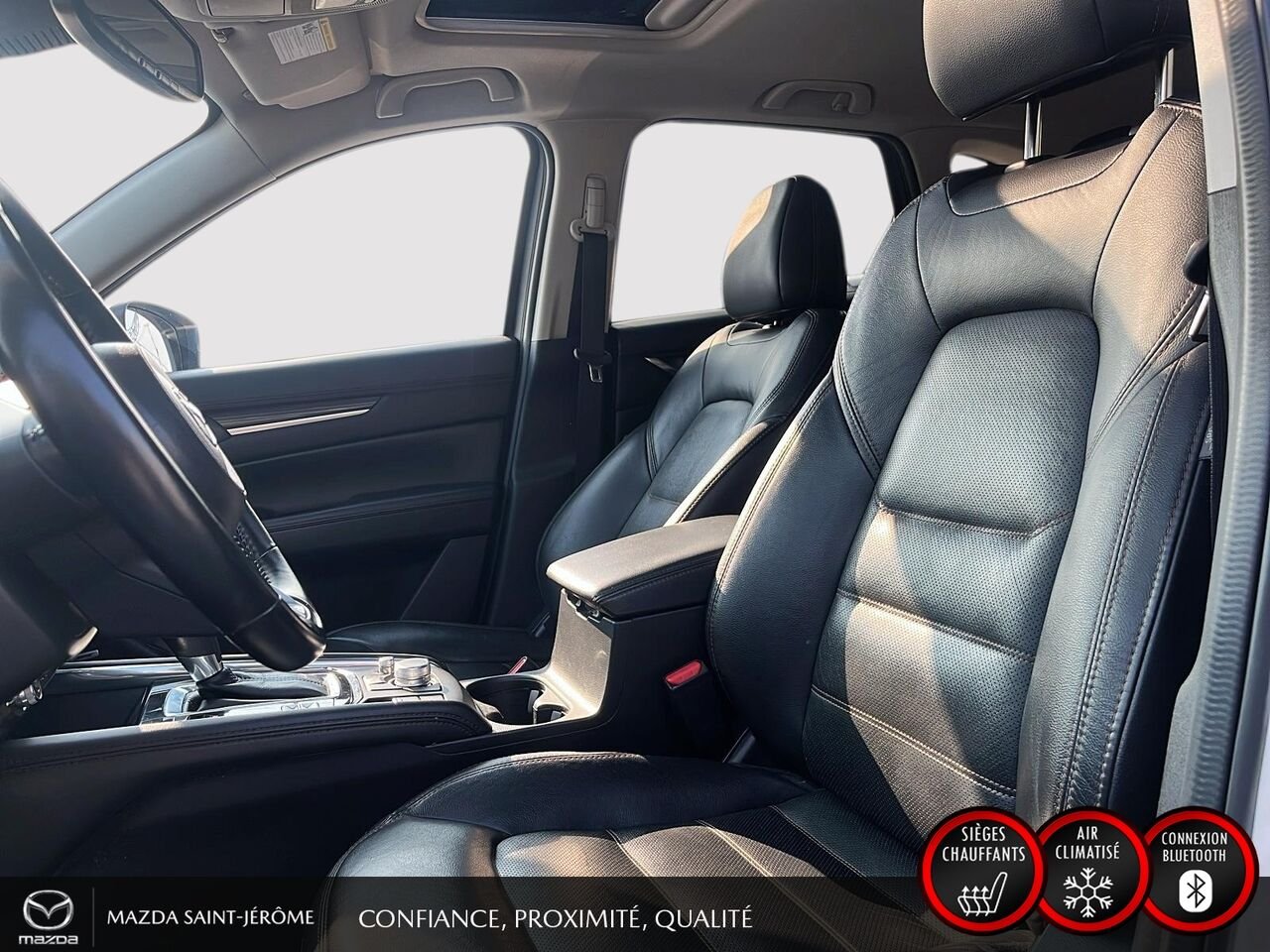 2021 Mazda CX-5 GT | TOIT OUVRANT | CUIR | NAVIGATION | AWD | White Saint-Jérôme - photo #17