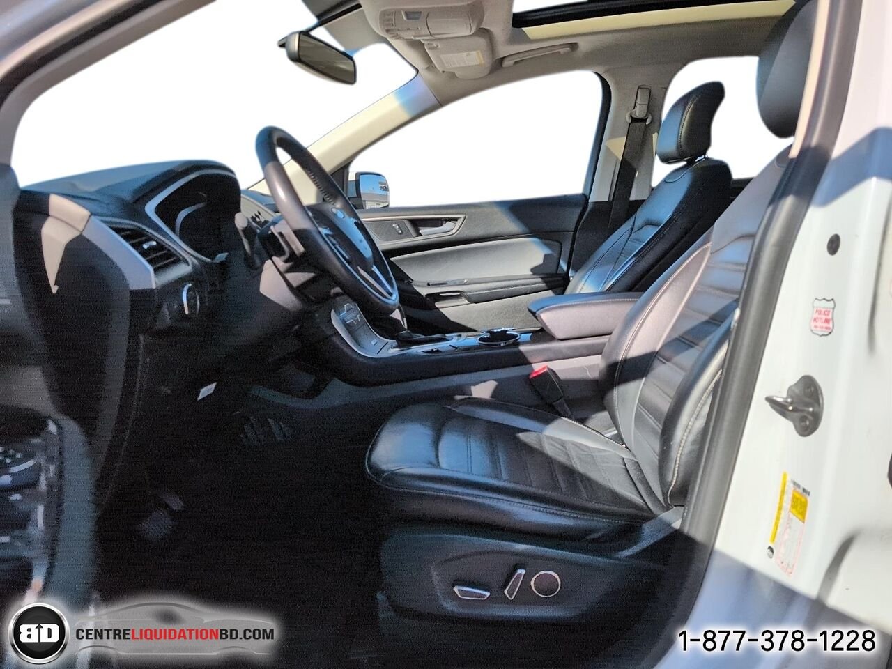 Ford Edge SEL AWD | BD0434 2017 Blanc Granby - photo #12