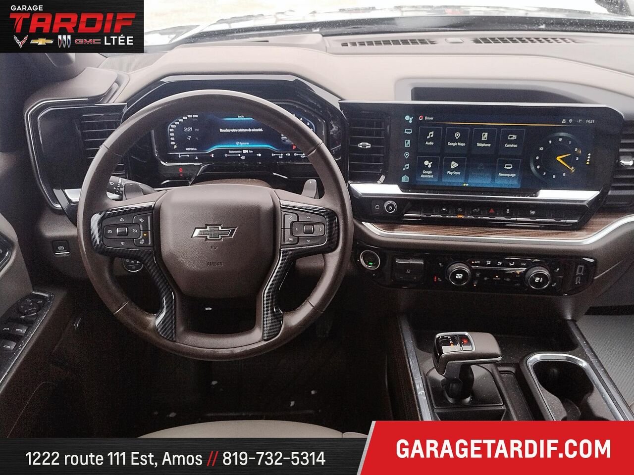CHEVROLET 1500 4RM, CAISSE COURTE, CAB. MULTIPLAC 2024 Gris Mont-Laurier - photo #13