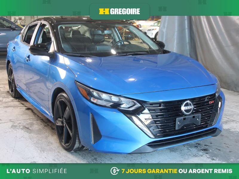 Nissan Sentra 822559 | SR AUTO A/C MAGS CUIR TOIT CAM RECUL BLUETOOTH 2024 Bleu Laval - photo #0