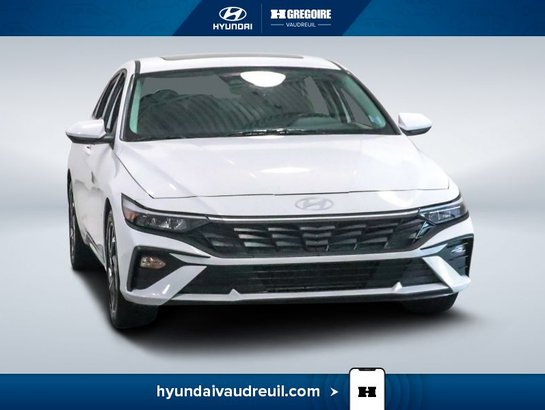 2025 Hyundai Elantra PREFERRED +TECH TOIT OUVRANT CERTIFIÉ 5.99% White