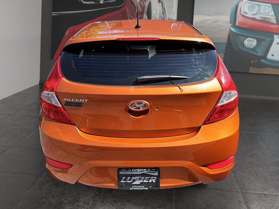 2015 HYUNDAI ACCENT 2015 Orange