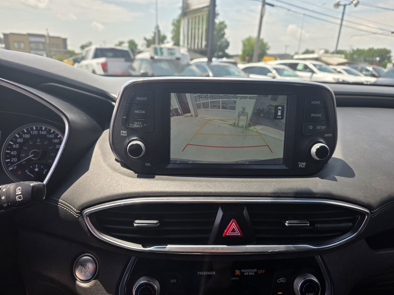 2020 Hyundai Santa Fe Blue  - photo #16