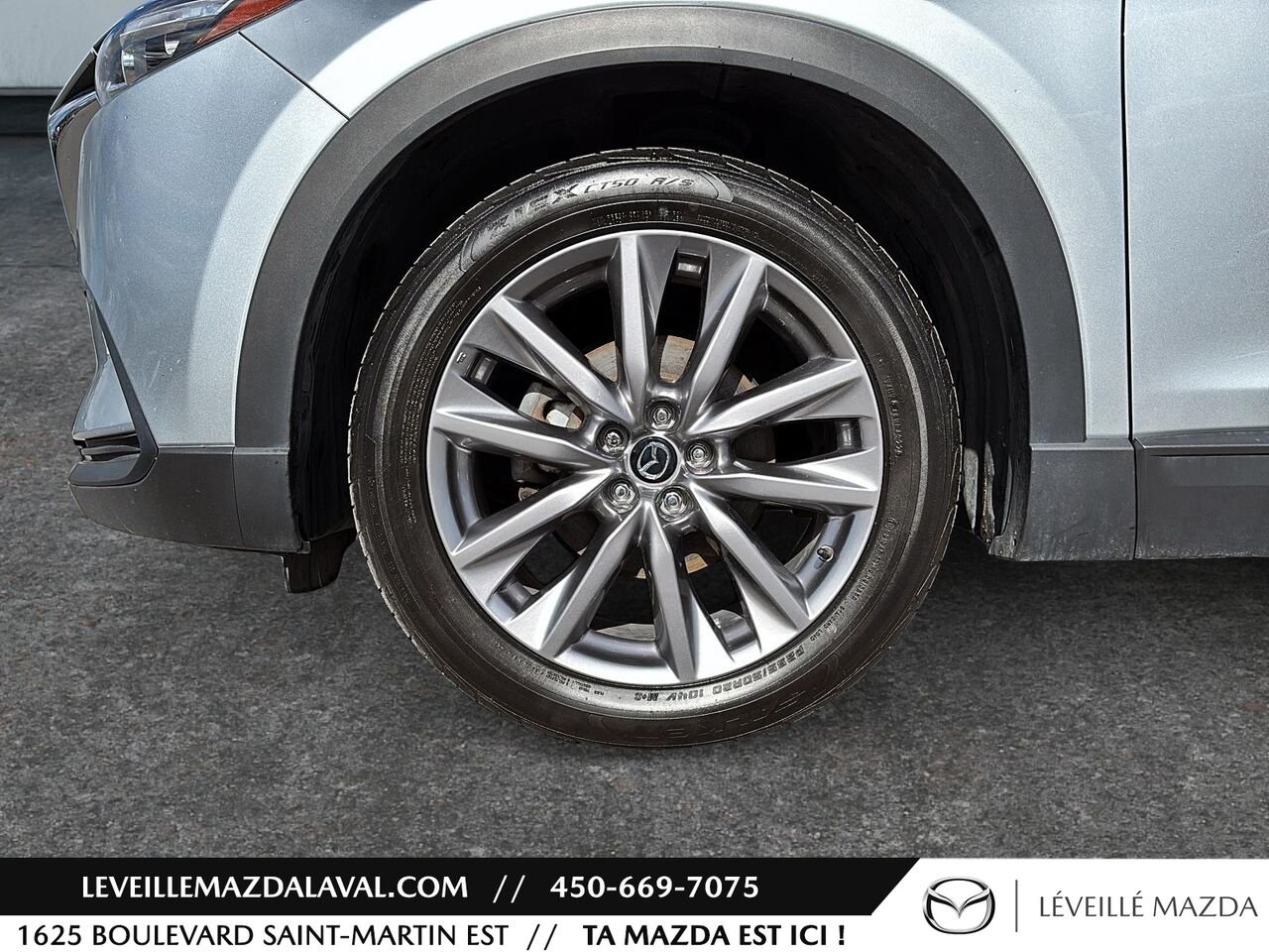 2023 Mazda CX-9 GS luxe TI Silver Laval - photo #8