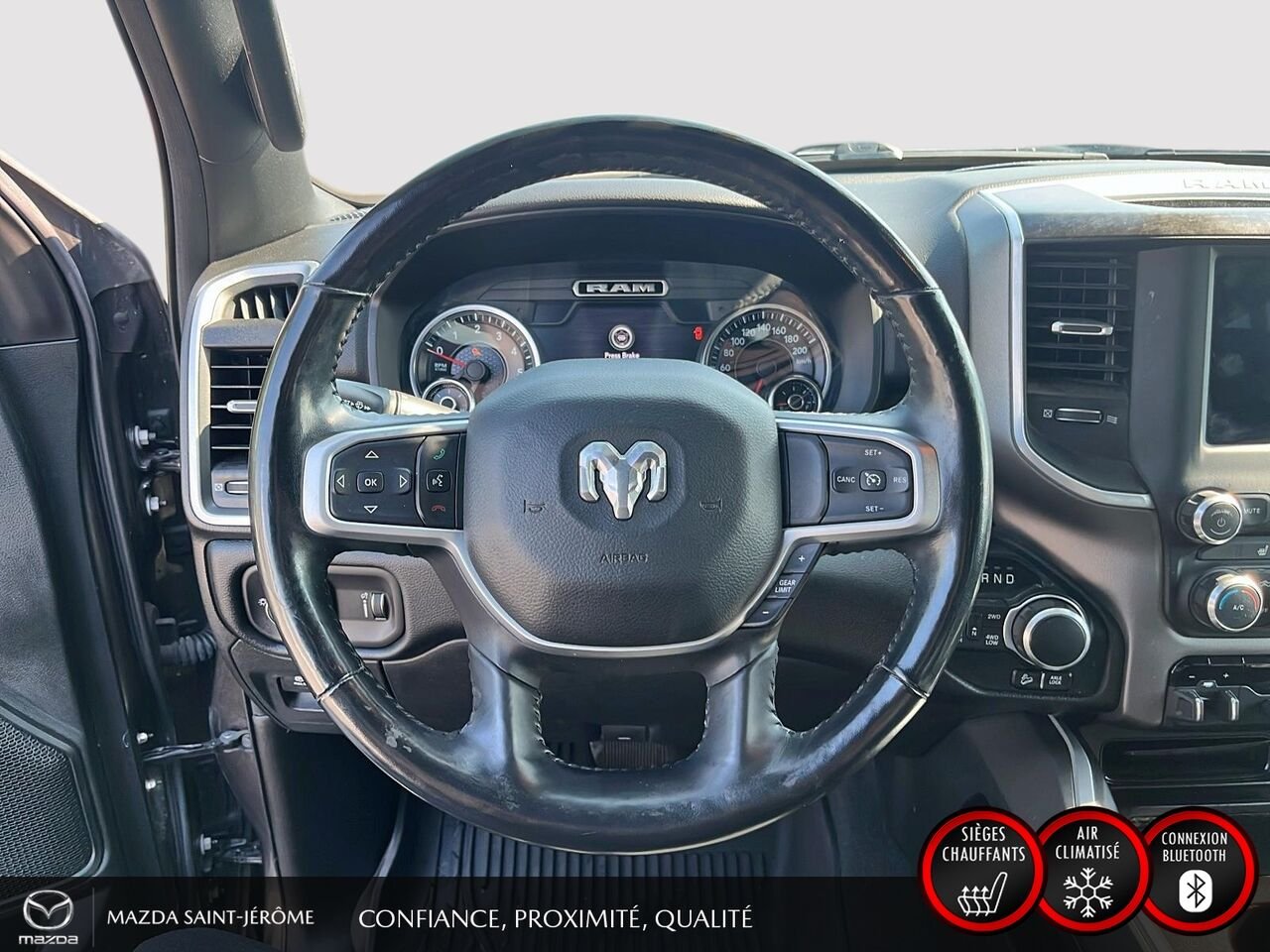 Ram 1500 Big Horn cabine d'équipe 4x4 caisse de 6 pi 4 po 2020 Gris Saint-Jérôme - photo #14