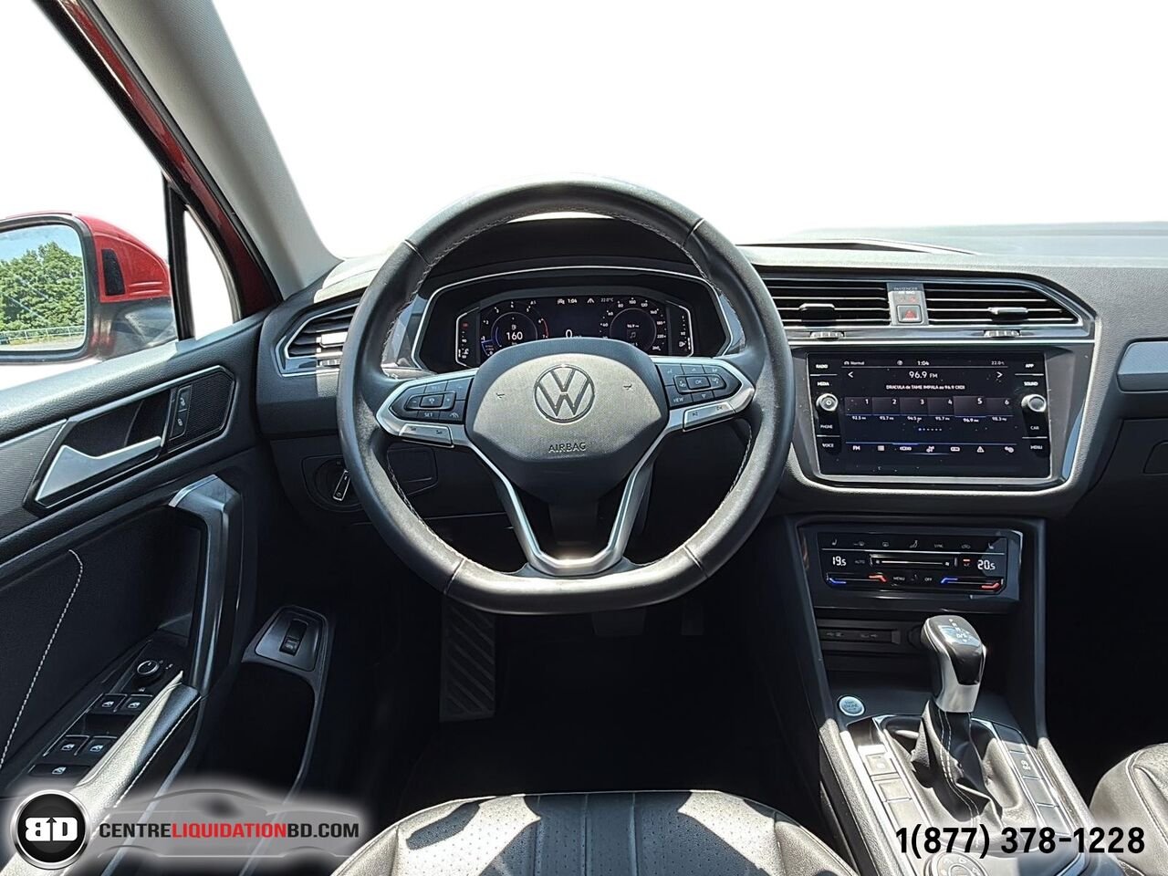 Volkswagen Tiguan Comfortline | BD0343 2022 Rouge Granby - photo #15