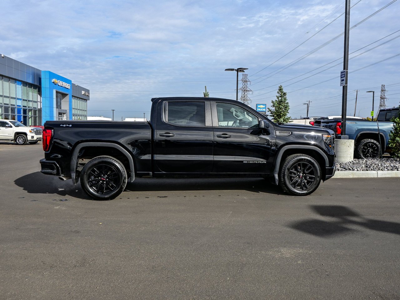 2024 GMC Sierra 1500 4WD Crew Cab 147 Pro Black Sherwood Park - photo #14