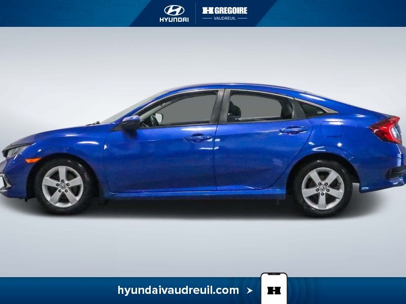 Honda Civic YA887 | EX TOIT OUVRANT 2019 Bleu Laval - photo #5