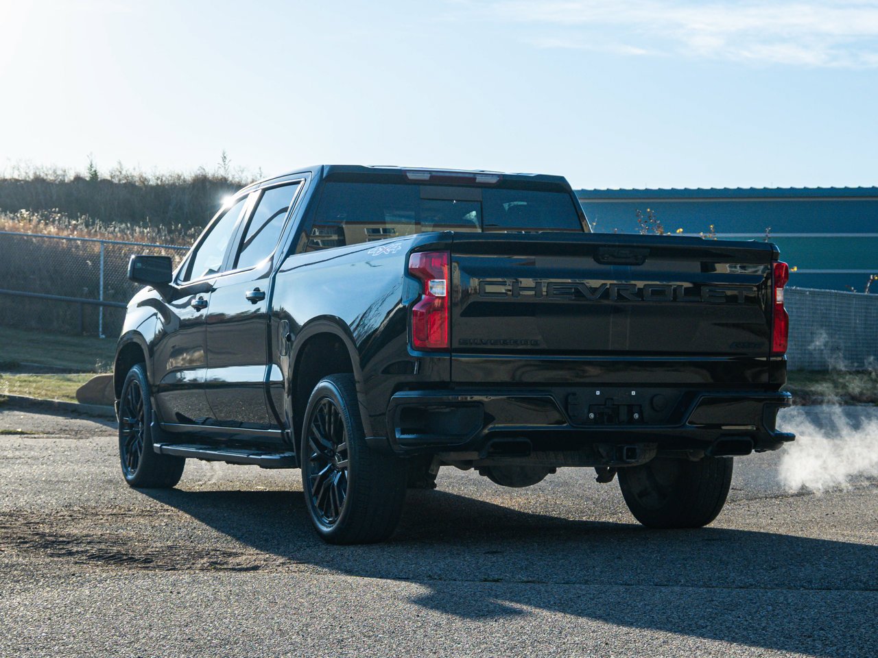 2024 Chevrolet Silverado 1500 4WD Crew Cab 147 RST Black Sherwood Park - photo #11
