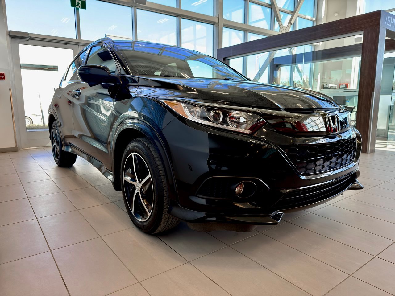 Honda HR-V 2021 Noir Notre-Dame-des-Prairies - photo #5