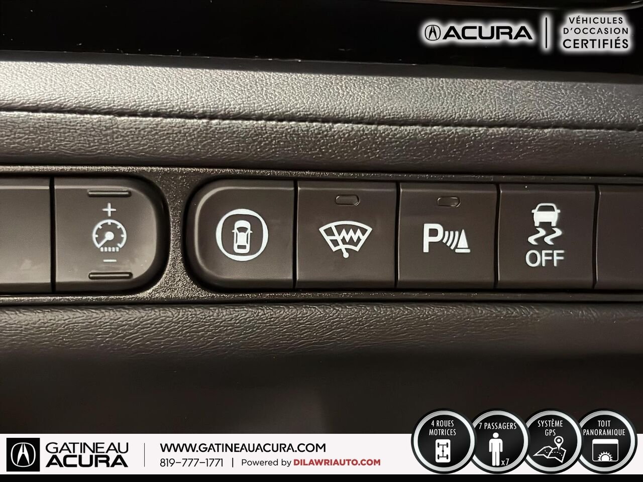 2024 Acura MDX Tech SH-AWD Black Gatineau - photo #7