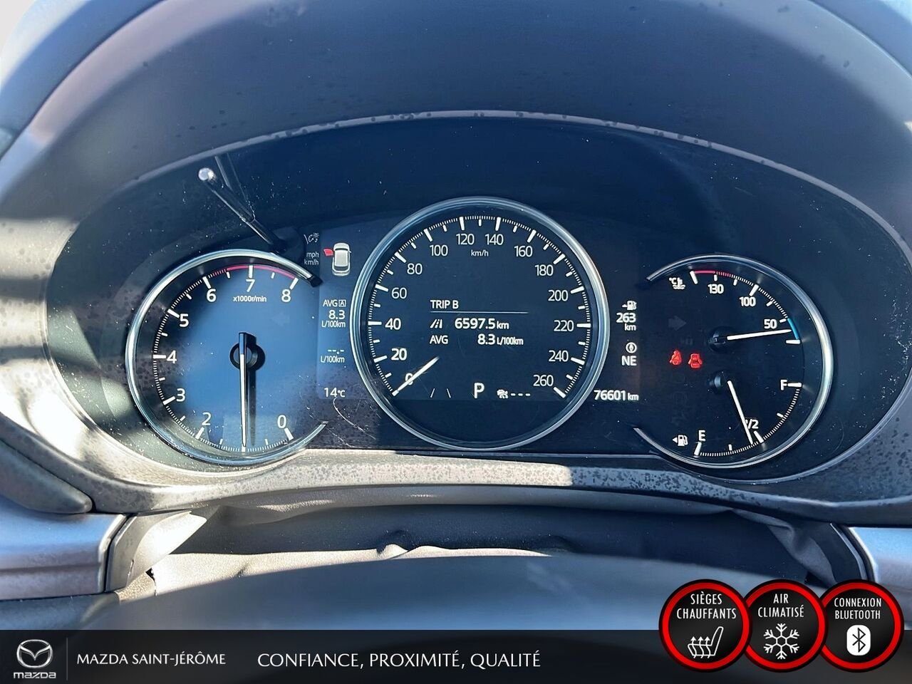 2024 Mazda CX-5 GS | 1 PROPRIÉTAIRE | JAMAIS ACCIDENTÉ | AWD | CUIR | VOLANT CHAUFFANT White Saint-Jérôme - photo #16