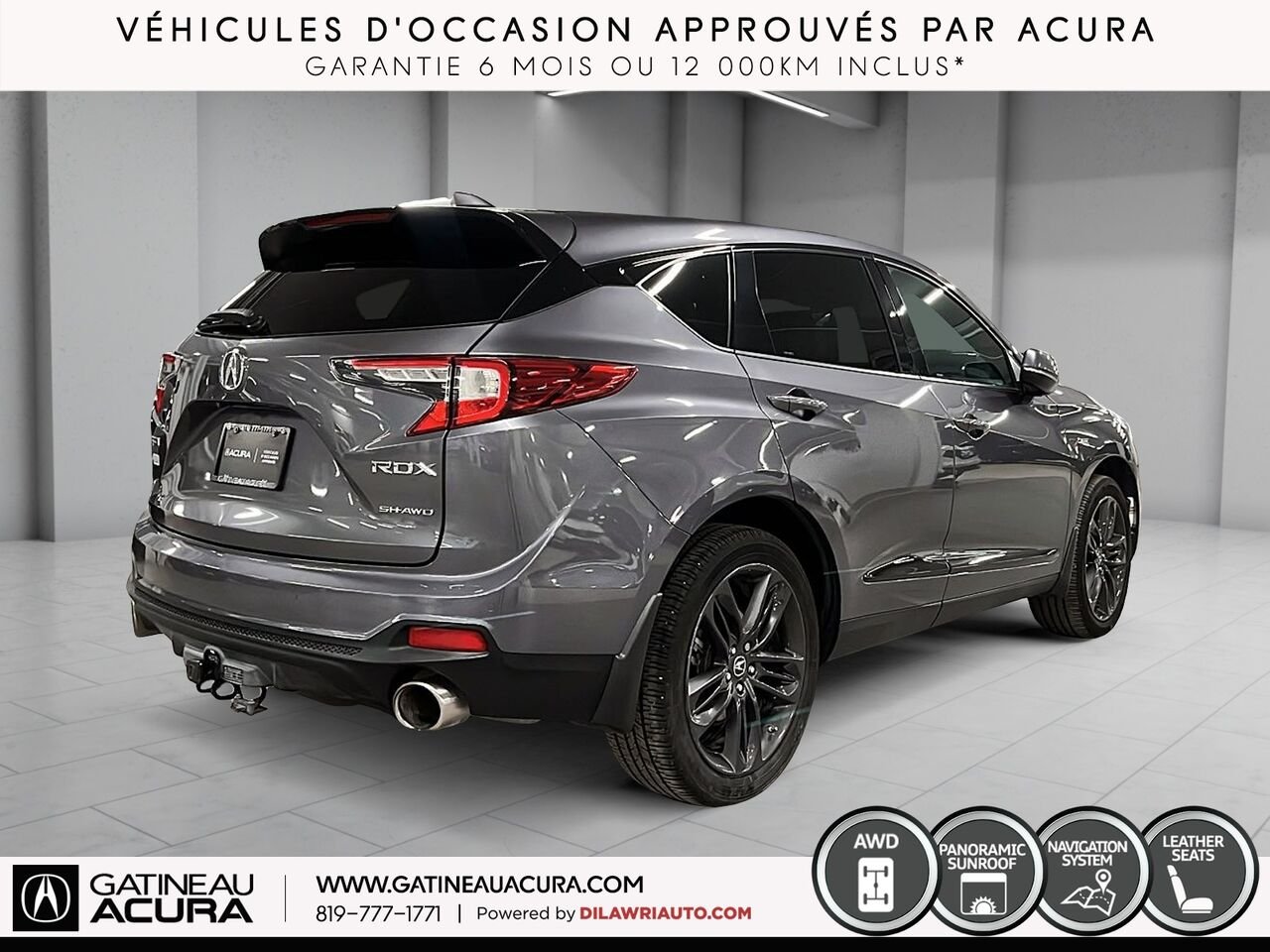 Acura RDX A-Spec SH-AWD 2021 Gris Gatineau - photo #15