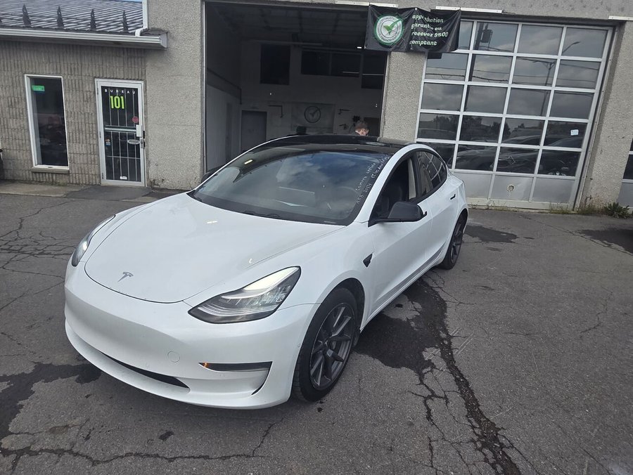 Tesla Model 3 2021 2021 Blanc