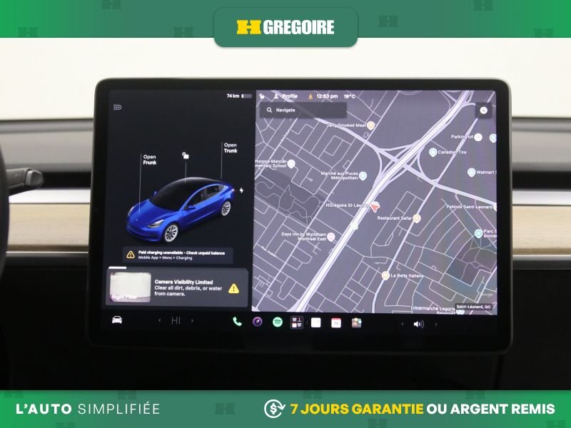 2021 Tesla Model 3 Blue Blainville - photo #20