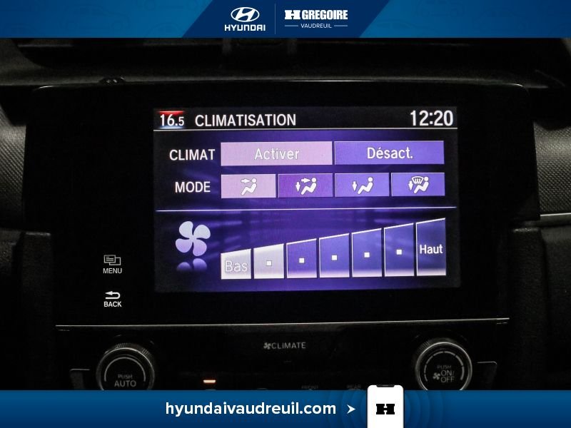 Honda Civic 2018 Blanc Blainville - photo #27