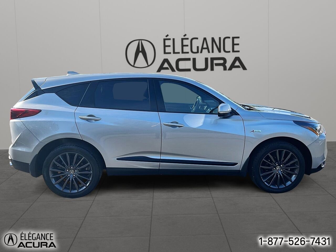 2022 Acura RDX A-Spec Platinum Élite TI | A8933 Silver Granby - photo #3