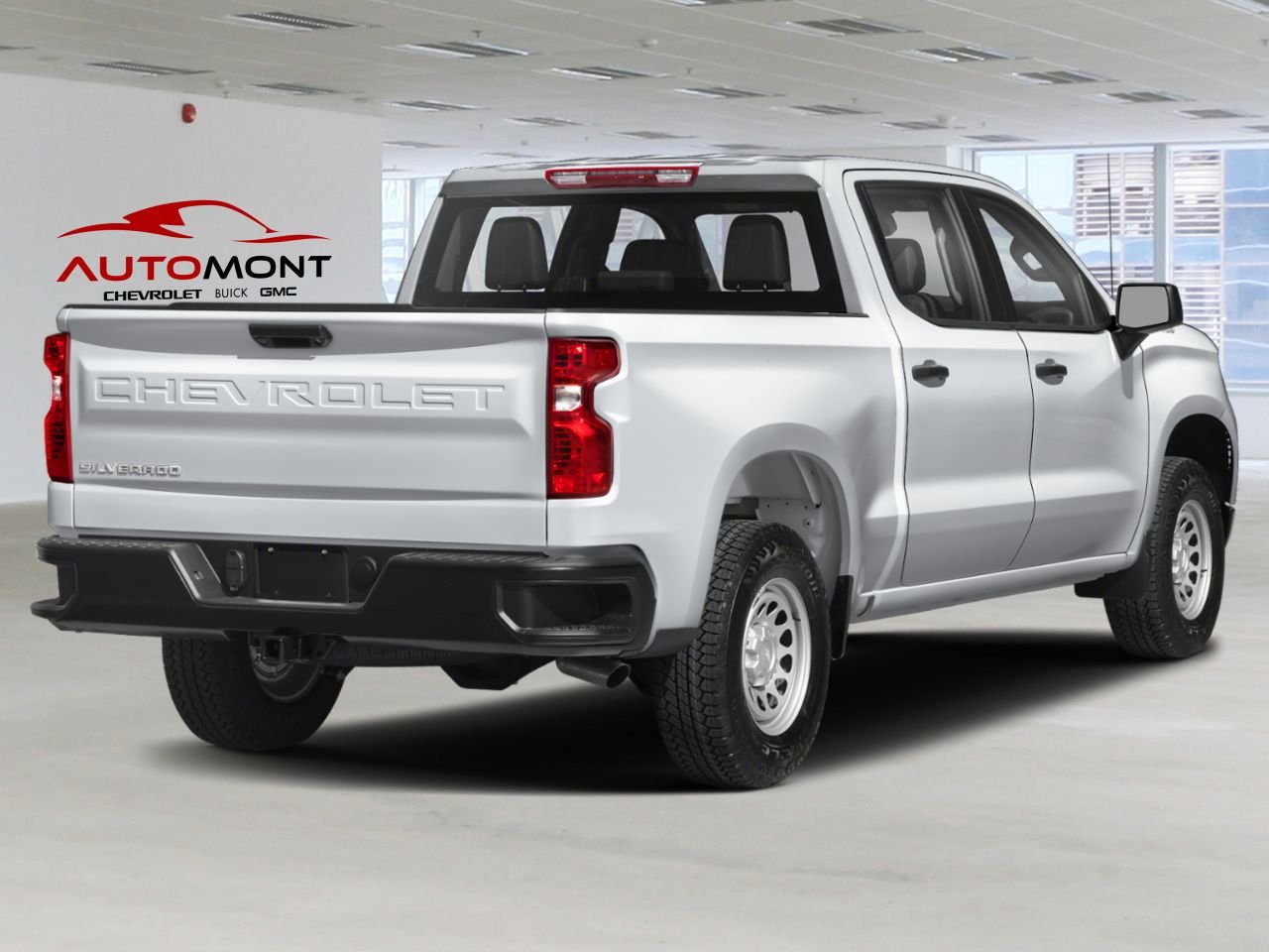 CHEVROLET Silverado 1500 K1500 SILVERADO CREW CAB RST STD/BOX (1SP) 2024 Blanc sommet Mont-Laurier - photo #1