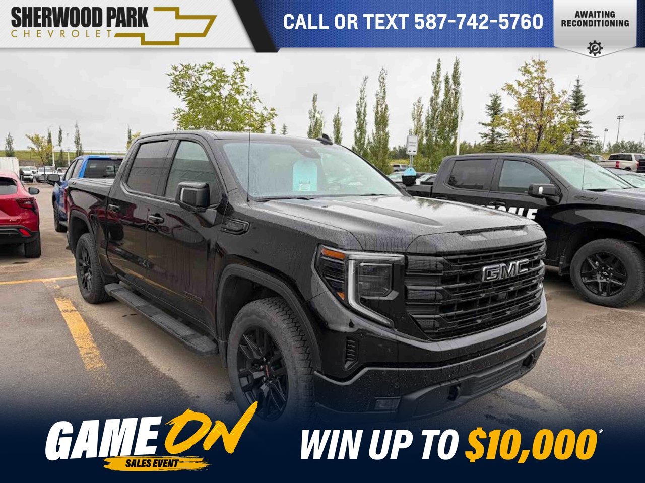 2026 GMC Sierra 1500 4WD Crew Cab 147 Elevation Black Sherwood Park - photo #0