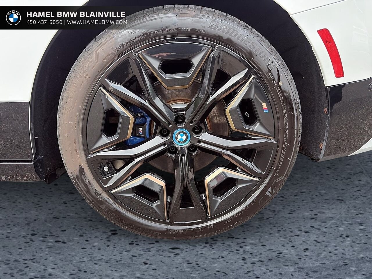 BMW iX M60 xDrive véhicule d'activités sportives 2024 Blanc Blainville - photo #6