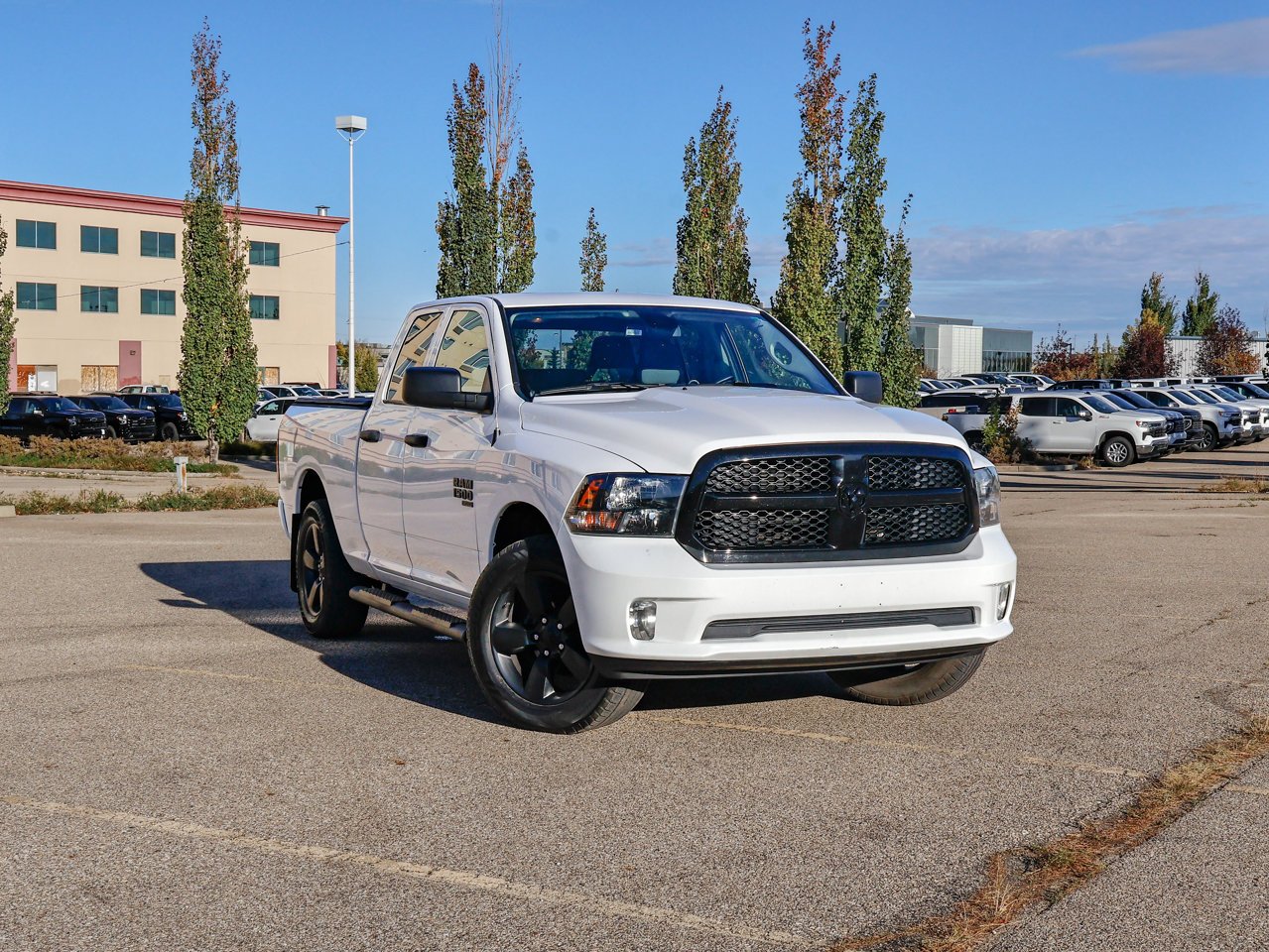 2022 Ram 1500 Classic Express 4x4 Quad Cab 6'4 Box White Sherwood Park - photo #1