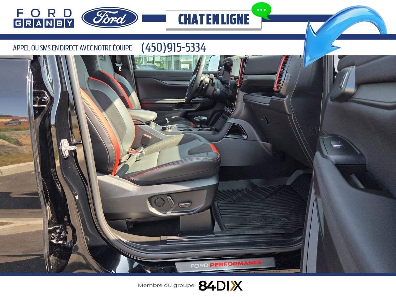 Ford RANGER 2024 Noir Granby - photo #21
