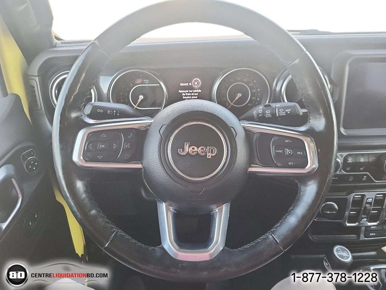 2023 Jeep Wrangler Sahara Altitude | A8695 Yellow Granby - photo #16