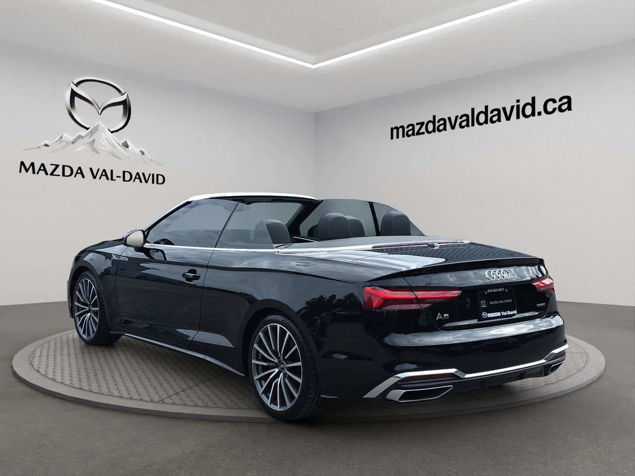 2023 Audi A5 cabriolet Progressiv 45 TFSI quattro, S-LINE, Navigation, Détecteur d'angles morts Black Val-David - photo #9