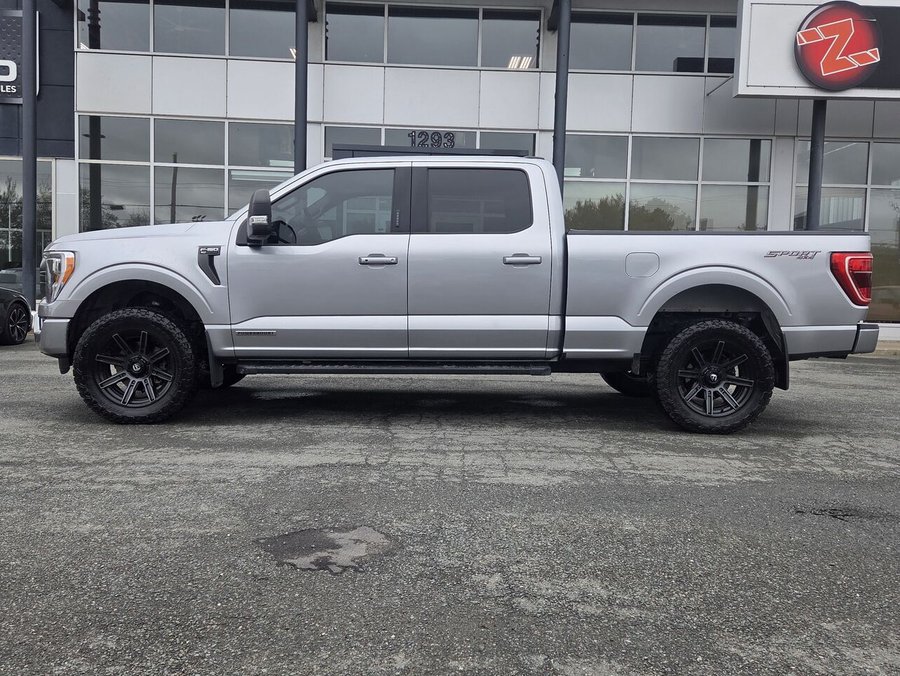 Ford F-150 PowerBoost Hybride XLT SPORT PACKAGE + LIFT KIT 2023 Gris